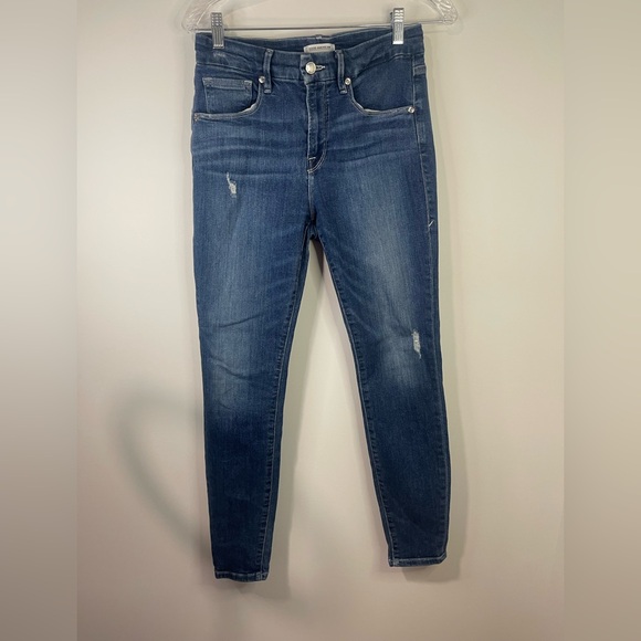 Good American Denim - Good American Dark Blue Skinny Jeans